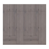 Комплект шкафов для одежды Doros Лукас (2 шт.) 255х50х240 см Канноло (DRS-011851)