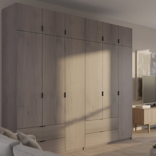 Комплект шкафов для одежды Doros Лукас (2 шт.) 270х50х240 см Канноло (DRS-011852)