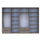 Комплект шкафов для одежды Doros Лукас (2 шт.) 340х50х240 см Канноло (DRS-011858)