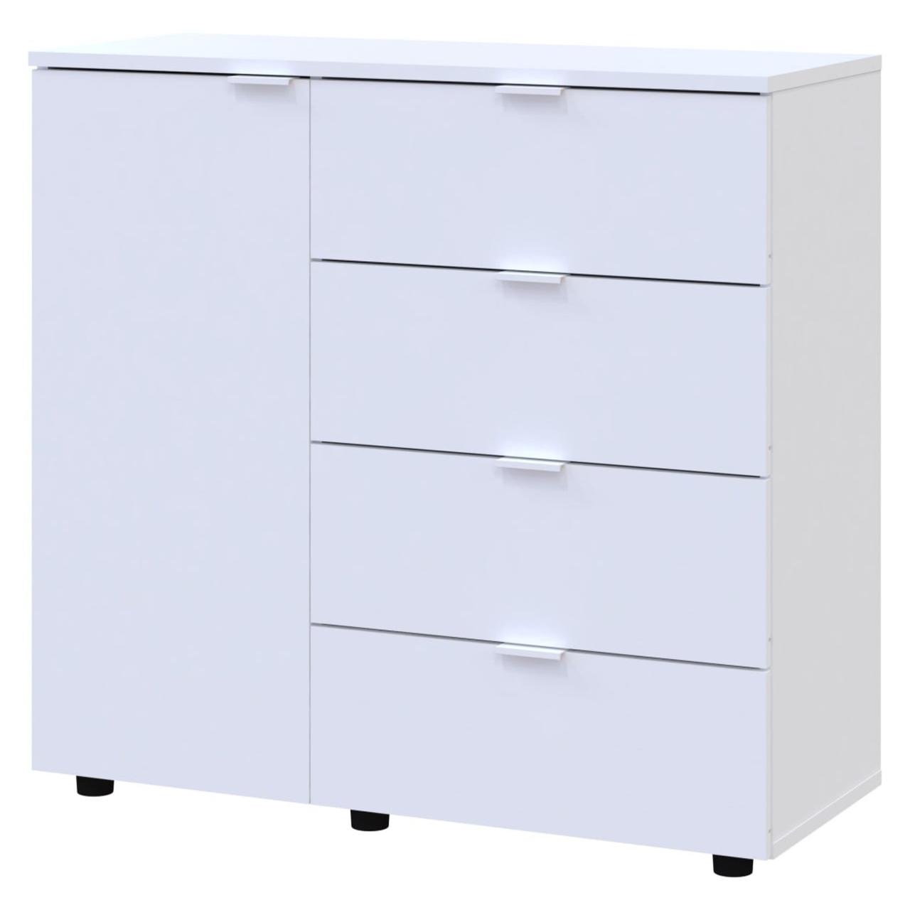 Комод в гостиную Doros Гелар GС1 100х40х81,2 см Белый (DRS-011287)