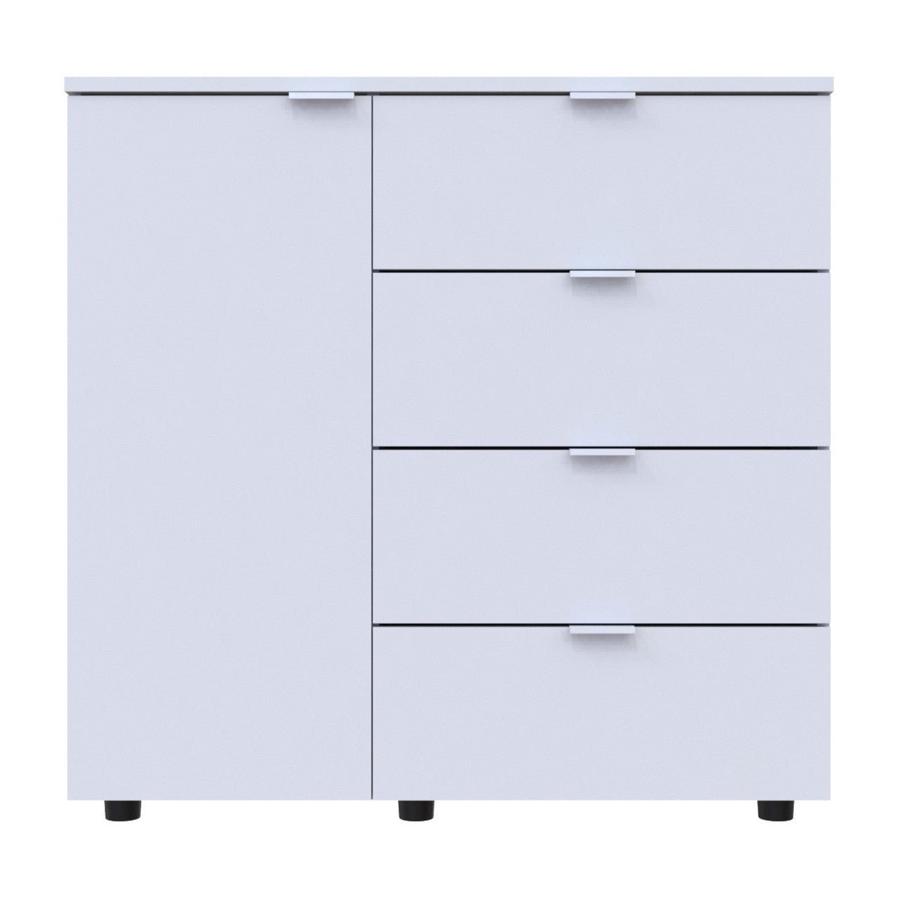 Комод в гостиную Doros Гелар GС1 100х40х81,2 см Белый (DRS-011287)