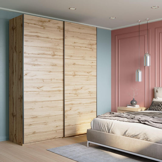 Шкаф купе Doros G-Caiser Дуб Эвок 2 ДСП/3 части 180х60х240 (DRS-011616)