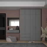 Комплект мебели Doros Левия + зеркало Графит 100х32х100 (42005236)