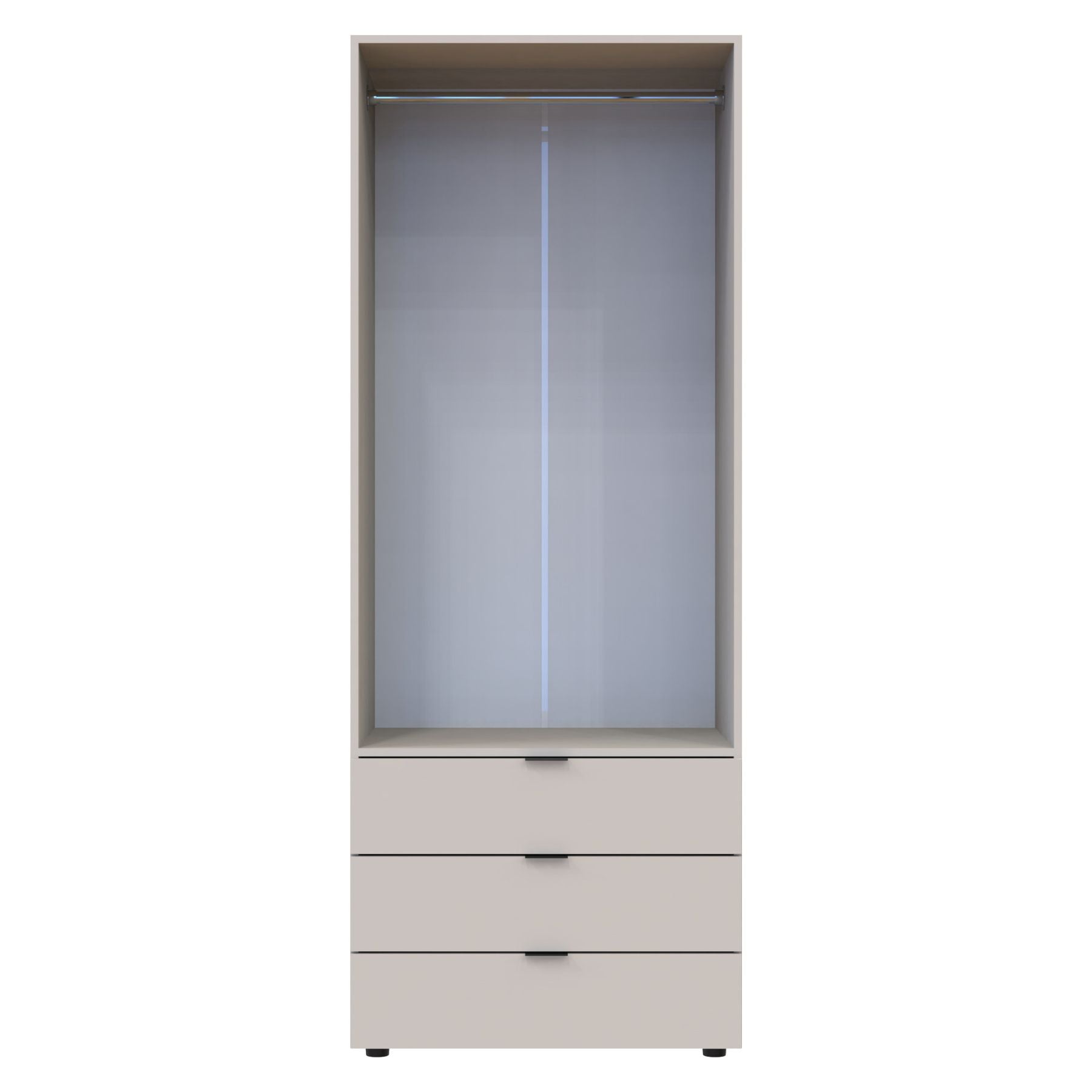 Шкаф распашной для одежды Doros Гелар 77,5х49,5х203,4 см Кашемир (DRS-011237)