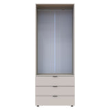 Шкаф распашной для одежды Doros Гелар 77,5х49,5х203,4 см Кашемир (DRS-011237)
