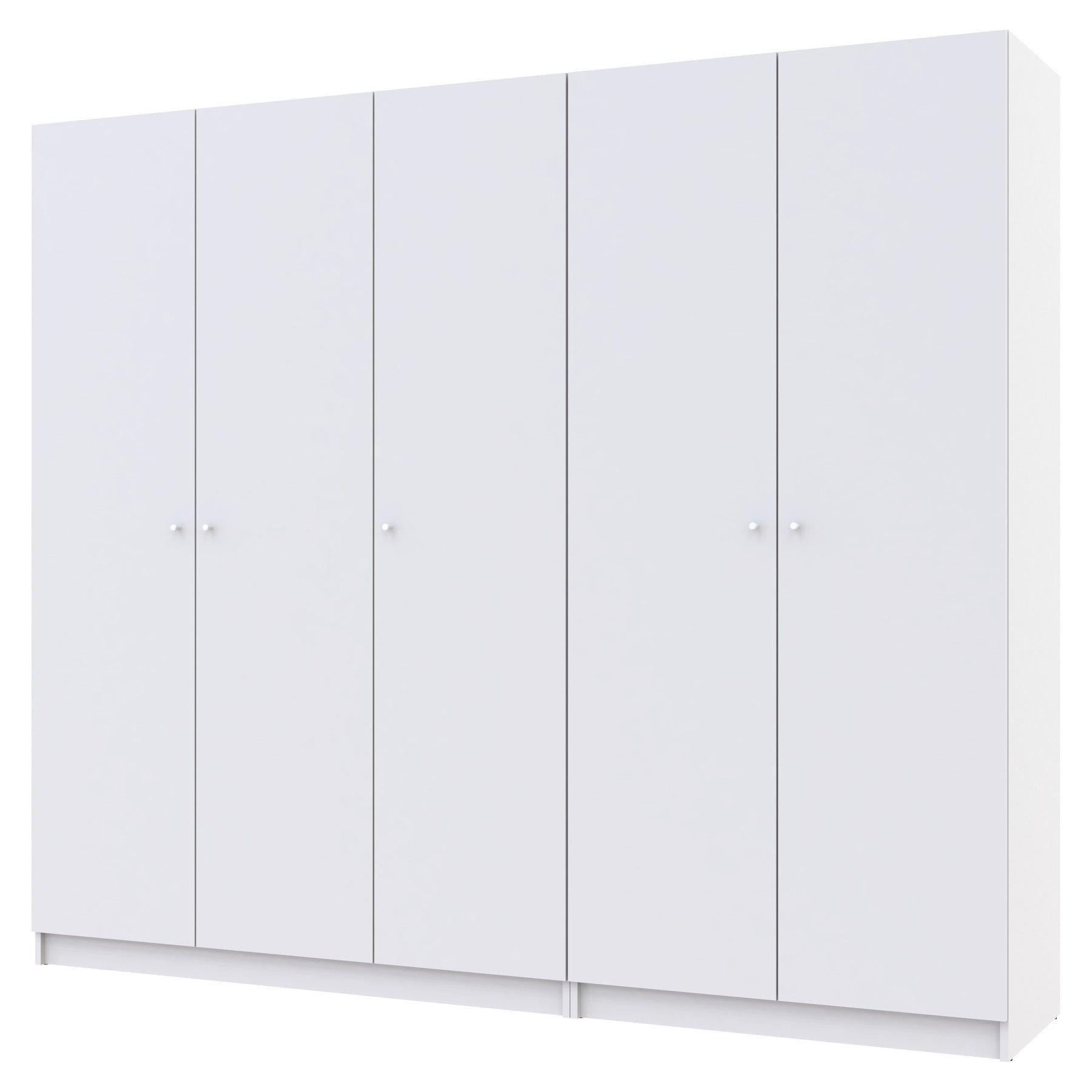 Комплект шкафов для одежды Doros Промо (2 шт.) 225х48х204 см Белый (DRS-011211)