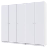 Комплект шкафов для одежды Doros Промо (2 шт.) 225х48х204 см Белый (DRS-011211)