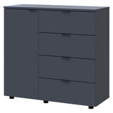 Комод в гостиную Doros Гелар GС1 100х40х81,2 см Графит (DRS-011288)