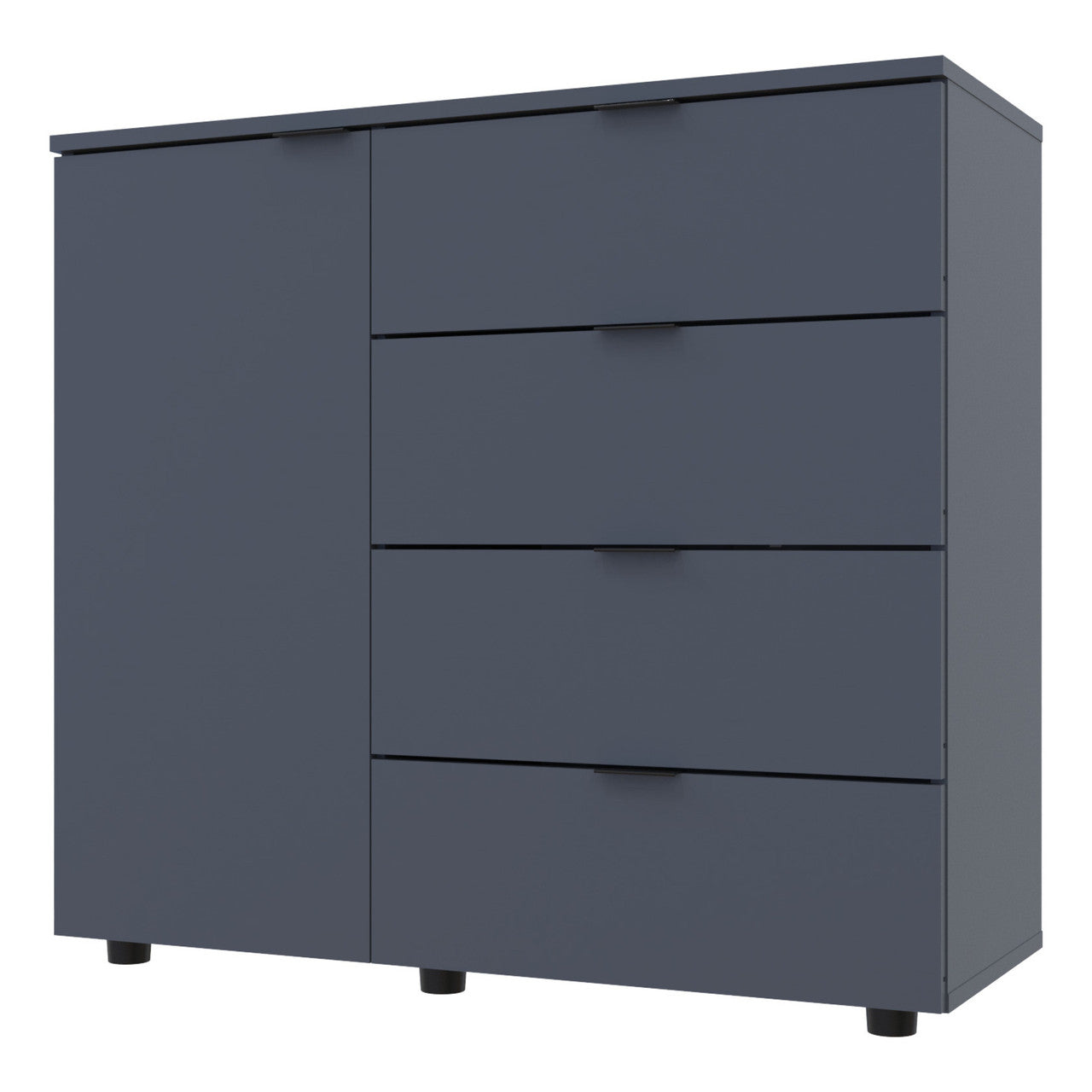 Комод в гостиную Doros Гелар GС1 100х40х81,2 см Графит (DRS-011288)