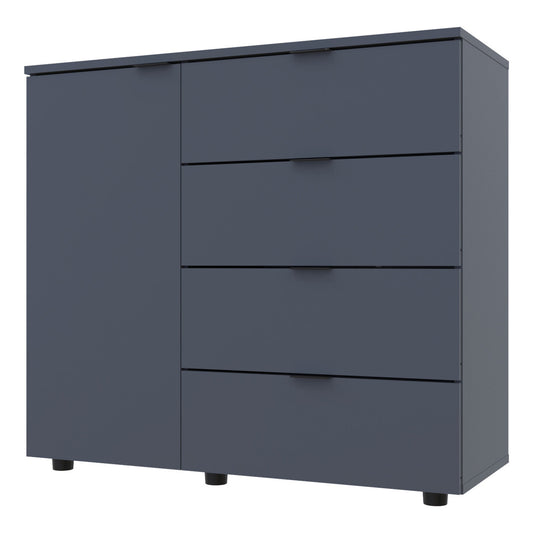 Комод в гостиную Doros Гелар GС1 100х40х81,2 см Графит (DRS-011288)