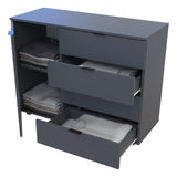 Комод в гостиную Doros Гелар GС1 100х40х81,2 см Графит (DRS-011288)