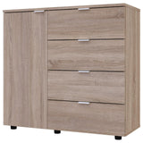 Комод в гостиную Doros Гелар GС1 100х40х81,2 см Дуб сонома (DRS-011289)