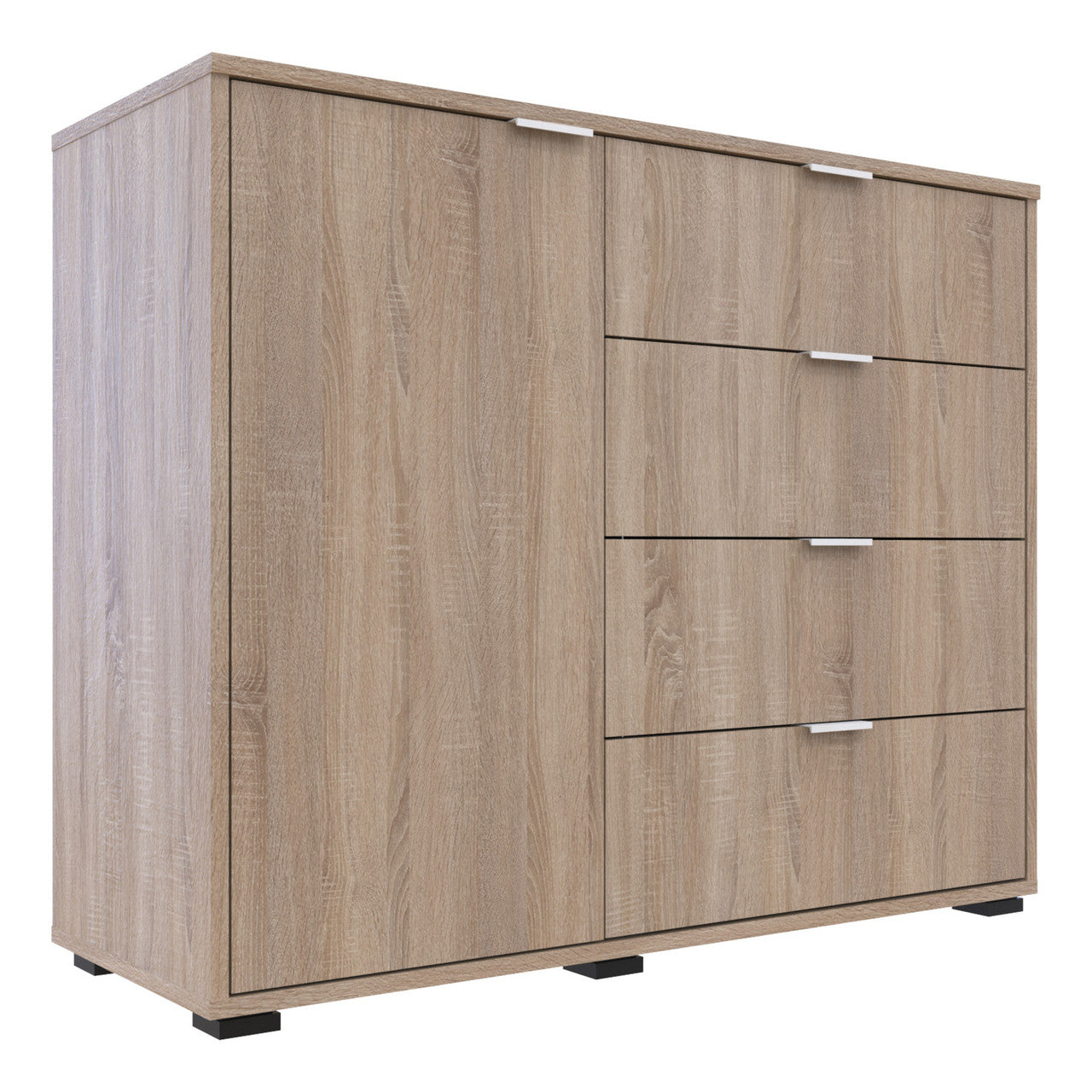 Комод в гостиную Doros Гелар GС1 100х40х81,2 см Дуб сонома (DRS-011289)