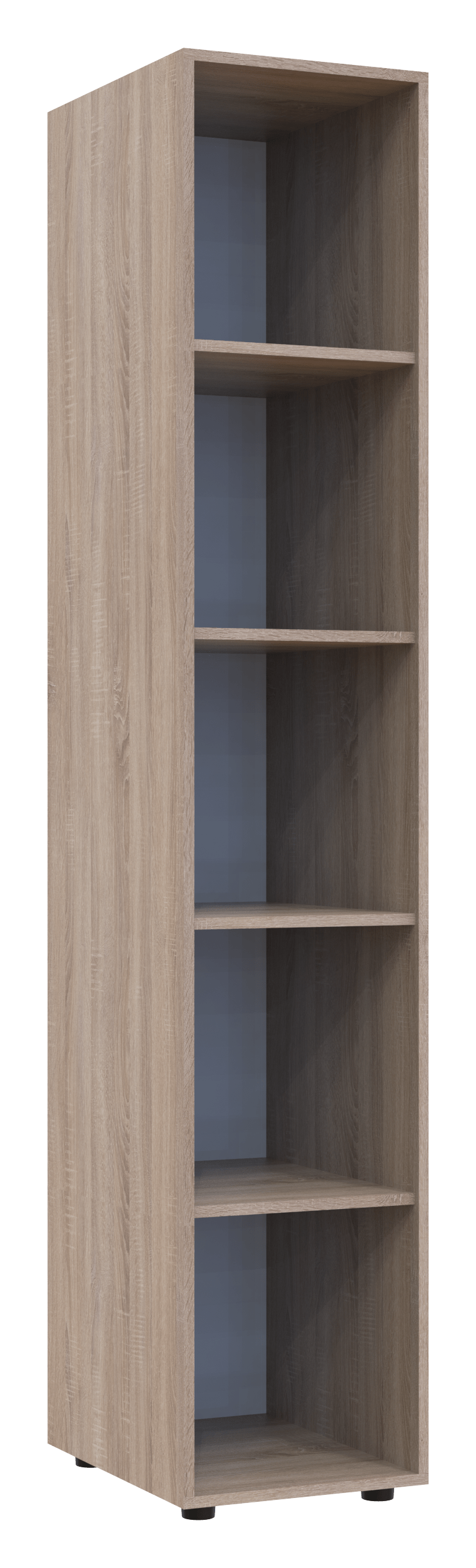 Пенал открытый Doros Гелар 38,2х49,5х203,4 см Дуб сонома (DRS-011142)