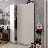 Шкаф распашной для одежды Doros Промо 135х48х204 см Белый (DRS-011204)