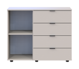 Комод в гостиную Doros Гелар GС1 100х40х81,2 см Кашемир (DRS-011290)