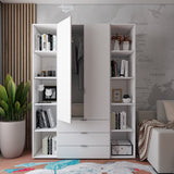 Комплект шкафов для одежды Doros Гелар (3 шт.) 153,9х49,5х203,4 см Белый (DRS-011173)