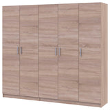 Комплект шкафов для одежды Doros Промо (2 шт.) 225х48х204 см Дуб сонома (DRS-011214)