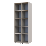 Комплект пеналов для одежды Doros Гелар (2 шт.) 78х49,5х203,4 см 2 Зеркала/Кашемир (DRS-011261)
