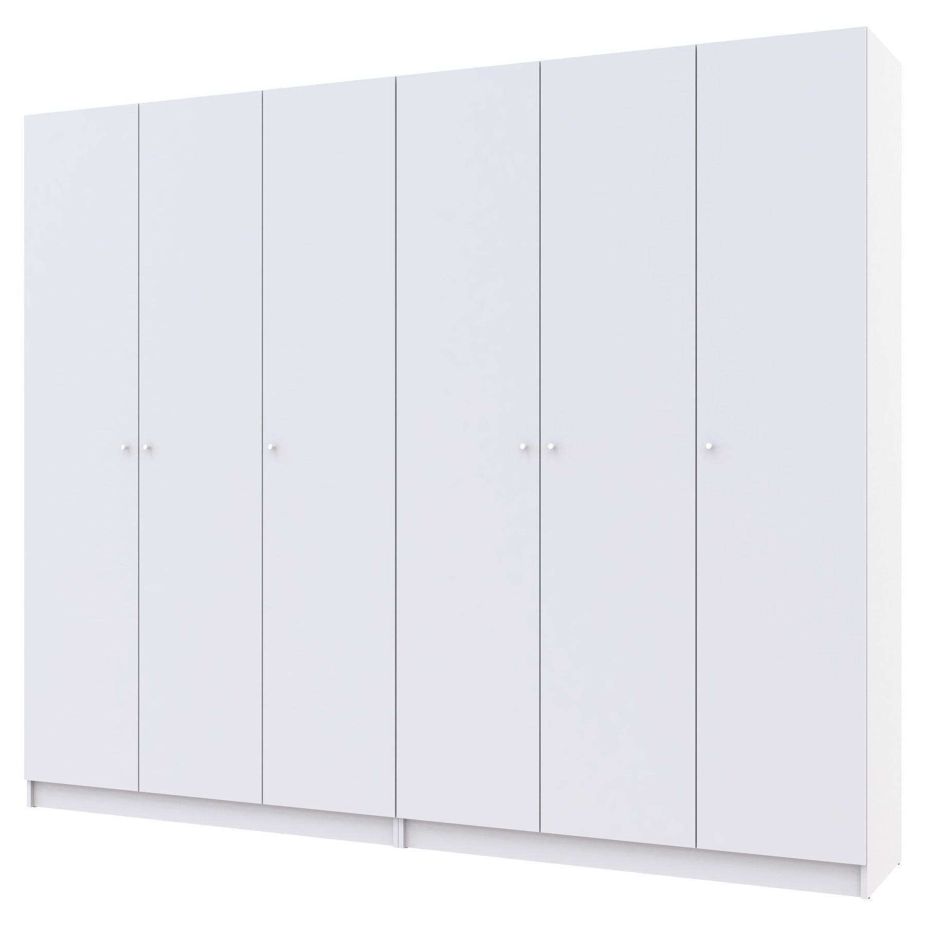 Комплект шкафов для одежды Doros Промо (2 шт.) 270х48х204 см Белый (DRS-011215)