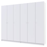 Комплект шкафов для одежды Doros Промо (2 шт.) 270х48х204 см Белый (DRS-011215)