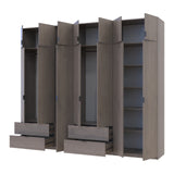 Комплект шкафов для одежды Doros Лукас (2 шт.) 280х50х240 см Канноло (DRS-011853)