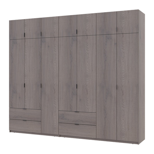 Комплект шкафов для одежды Doros Лукас (2 шт.) 280х50х240 см Канноло (DRS-011853)