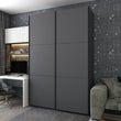 Шкаф-купе двухдверный Doros G-Caiser 160х60х240 см Графит (DRS-011035)