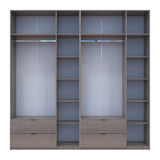 Комплект шкафов для одежды Doros Лукас (2 шт.) 240х50х240 см Канноло (DRS-011850)