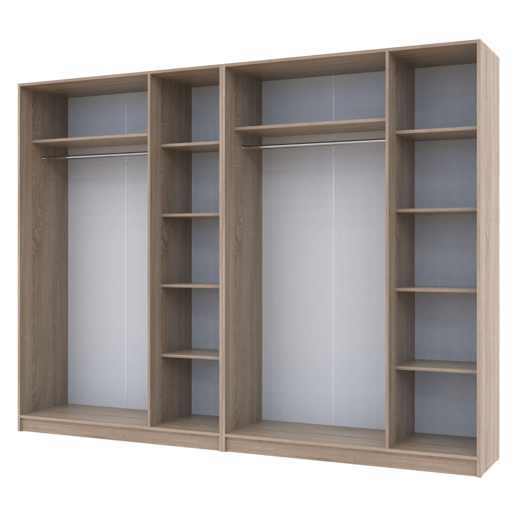 Комплект шкафов для одежды Doros Промо (2 шт.) 270х48х204 см Дуб сонома (DRS-011218)