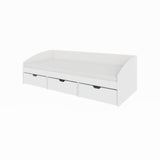 Кровать односпальная с ящиками Эверест Комфорт 3 193х84х59 см Нимфея Альба (DTM-5726)