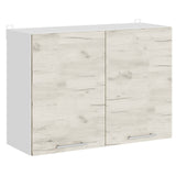 Кухонный модуль верхний Эверест Эко 800 дуб крафт белый/белый 80х30х58 см (DTM-071003)