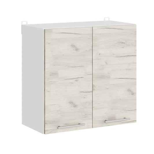 Кухонный модуль верхний Эверест Эко 600 дуб крафт белый/белый 60х30х58 см (DTM-071009)