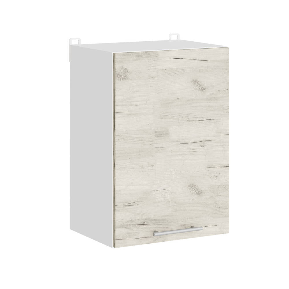 Кухня модульная Эверест Эко набор №4 дуб крафт белый/графит/белый 2,6 м столешница Скай (DTM-071061)