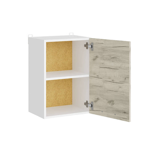 Кухонный модуль верхний Эверест Эко 400 дуб крафт белый/белый 40х30х58 см (DTM-071016)