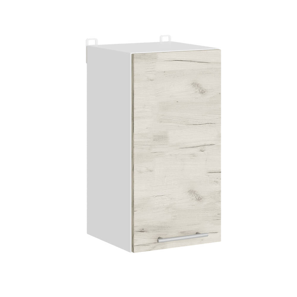 Кухонный модуль верхний Эверест Эко 300 дуб крафт белый/белый 30х30х58 см (DTM-071017)