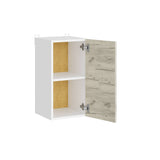 Кухонный модуль верхний Эверест Эко 300 дуб крафт белый/белый 30х30х58 см (DTM-071017)