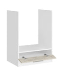 Кухонный модуль под духовку Эверест Эко 600 дуб крафт белый/белый 60х46х82 см (DTM-071019)