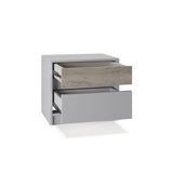 Тумба прикроватная Эверест Стайл-500 50,2х39х44,2 см Кашемир/Дуб крафт серый (DTM-071160)