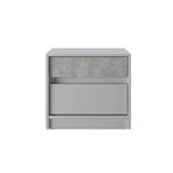 Тумба прикроватная Эверест Стайл-500 50,2х39х44,2 см Кашемир/Бетон (DTM-071155)