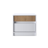 Тумба прикроватная Эверест Стайл 500 50,2х39х44,2 см Нимфея Альба (белый)/Канелла (DTM-073575)