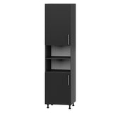 Кухонный модуль Оптима Пенал Н72-600 Антрацит, Антрацит (без столешницы) 600х570х2350 мм (DTM-071630)