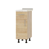 Кухонный модуль 1 ящик Оптима Низ Н74-300 Дуб Сонома/Дуб Крафт Золотой (без столешницы) 300х461х820 мм (DTM-073327)