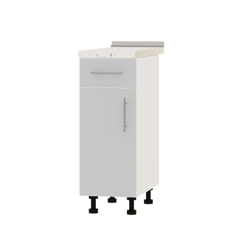 Кухонный модуль 1 ящик Оптима Низ Н74-300 Белый/Нимфея Альба (Белый) (без столешницы) 300х461х820 мм (DTM-073323)