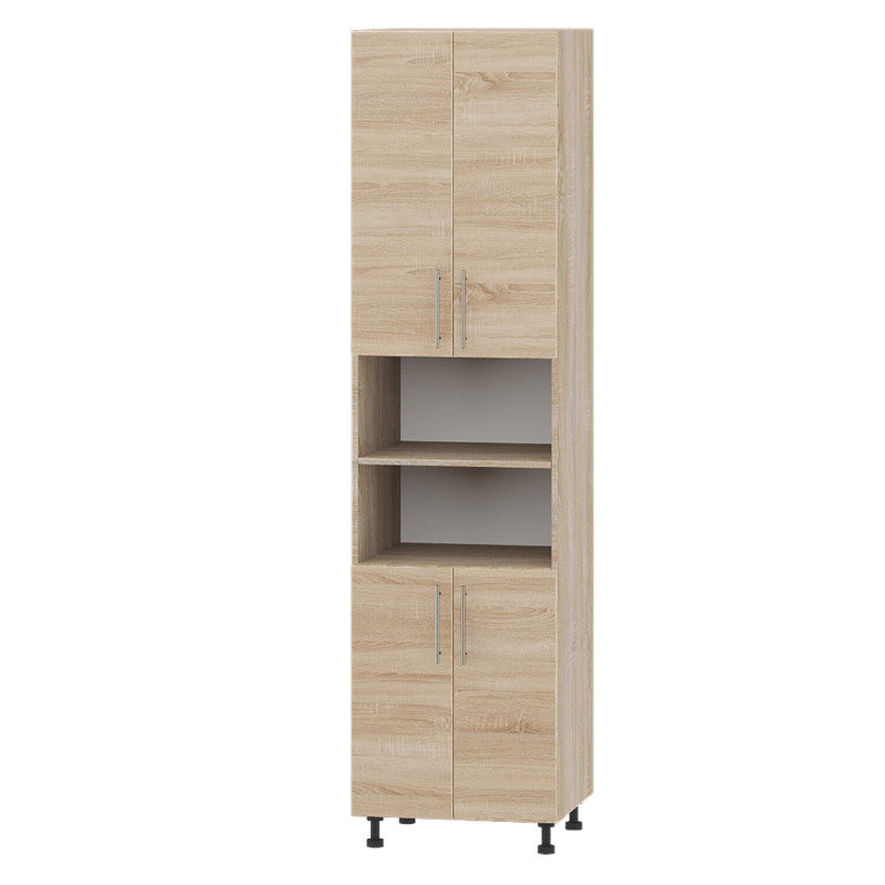 Кухонный модуль Оптима Пенал Н78-600 Дуб Сонома, Дуб Сонома (без столешницы) 600х566х2345 мм (DTM-071457)