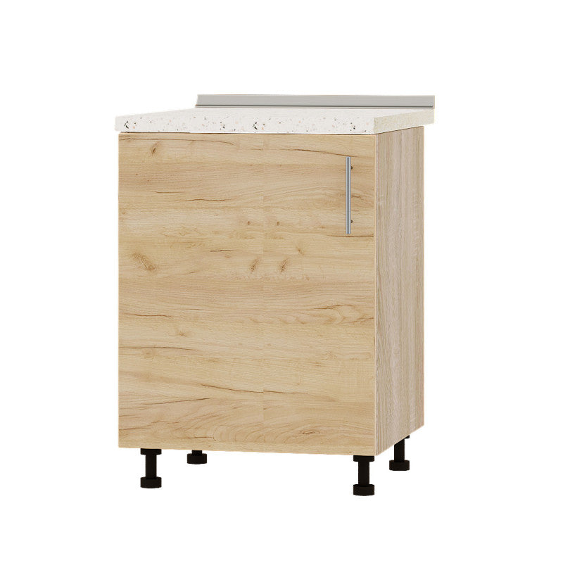 Кухонный модуль под мойку Оптима Низ Н79-600 Дуб Сонома/Дуб Крафт Золотой (без столешницы) 600х461х820 мм (DTM-073031)