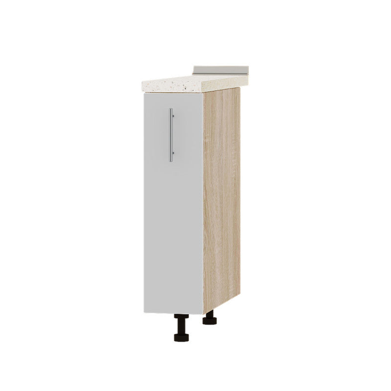 Кухонный модуль карго Оптима Низ Н81-200 Дуб Сонома/Нимфея Альба (Белый) (без столешницы) 200х461х820 мм (DTM-073055)