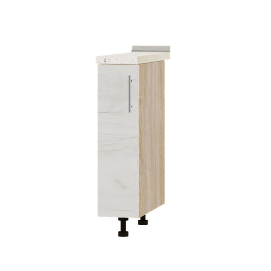 Кухонный модуль Оптима Низ Н83-200 Дуб Сонома/Дуб Крафт Белый (без столешницы) 200х461х820 мм (DTM-072889)