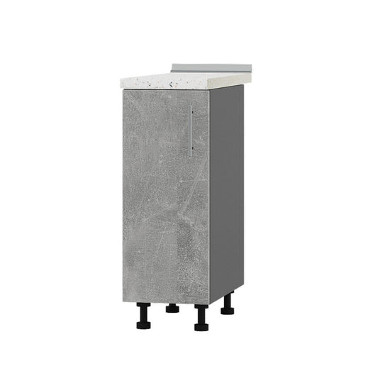 Кухонный модуль Оптима Низ Н83-300 Антрацит/Бетон (без столешницы) 300х461х820 мм (DTM-072895)