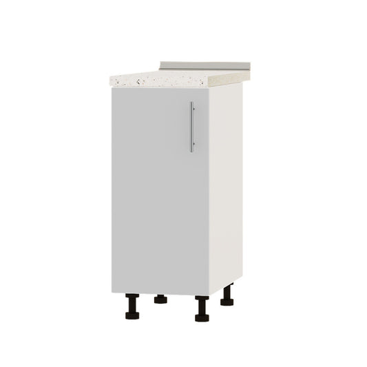 Кухонный модуль Оптима Низ Н83-350 Белый/Нимфея Альба (Белый) (без столешницы) 350х461х820 мм (DTM-072665)